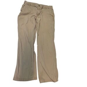Carhartt Relaxed Fit Canvas Work Pants Men's‎ 36x30 Khaki Cotton Casual